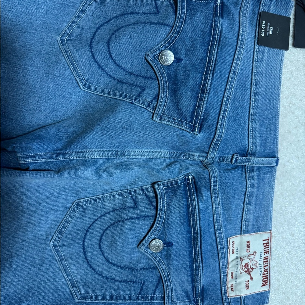 True Religion Light Blue Denim Jeans